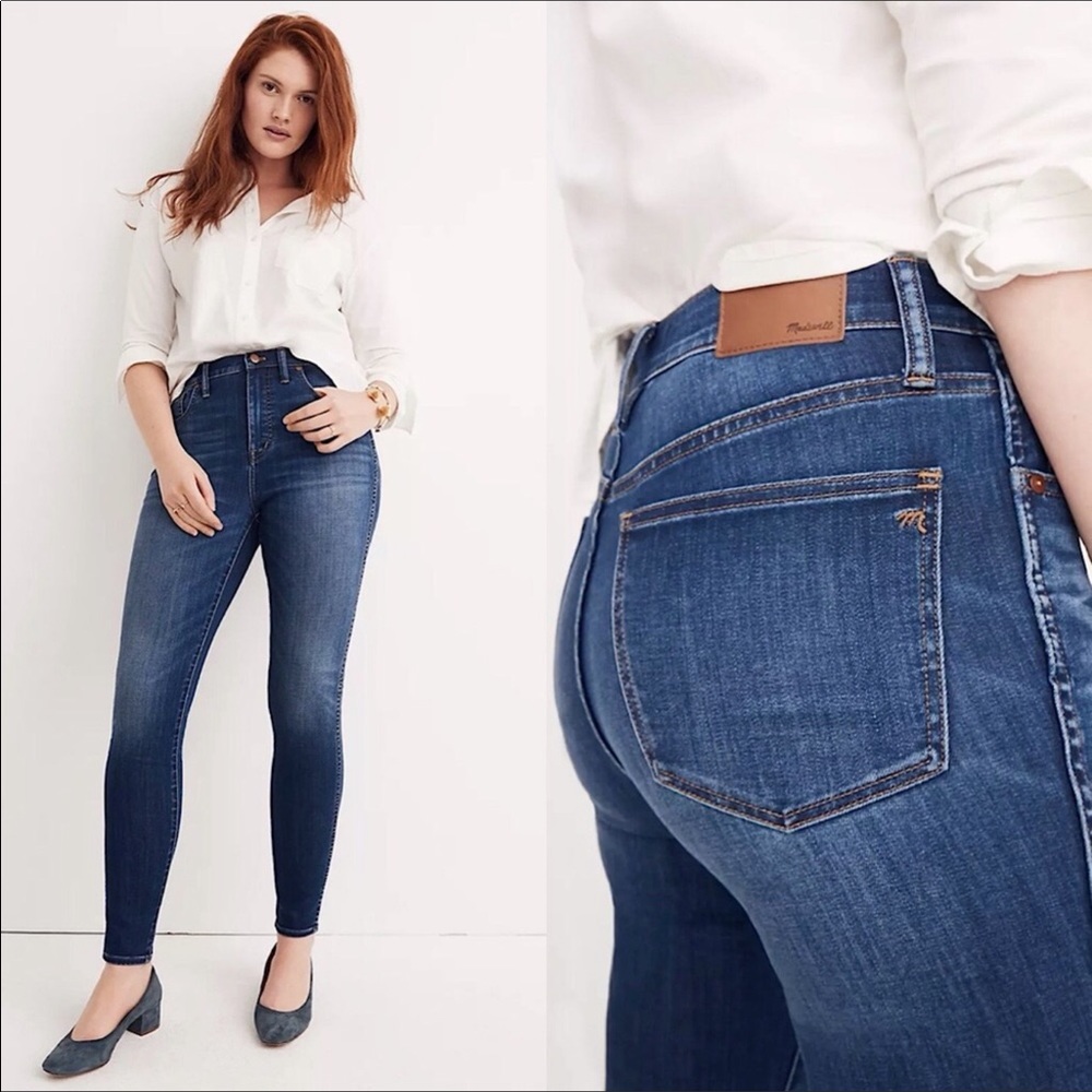 NWOT Madewell 9” High Skinny Crop- Size 28
